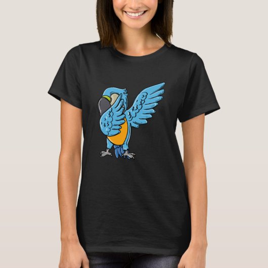 オウムクールダビングオウム熱帯鳥1 Tシャツ (正面)