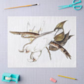 オウムコッカトー鳥ヴィンテージ 薄葉紙 (クラフト)