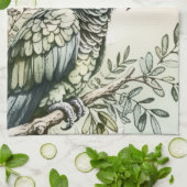 オウムスタイリッシュウ キッチンタオル (折り畳み)