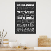 オウムスローガン&ことわざ2ポスター ポスター (キッチン)