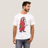 オウムチェス駒ポーン チェス Tシャツ (正面フル)