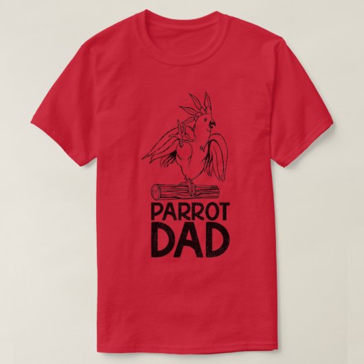 オウムパパ7 Tシャツ (デザイン正面)