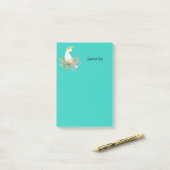 オウムパーソナライズされた病 ポストイット (デスク上)