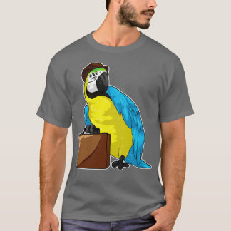オウムビジネスマンのブリーフケース Tシャツ