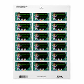 オウムボーイ不機嫌科学者パーティー住所 シール (フルシート)