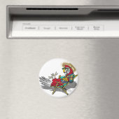 オウムリラックスのビーチ椅子 マグネット (インサイチュ (食洗機))