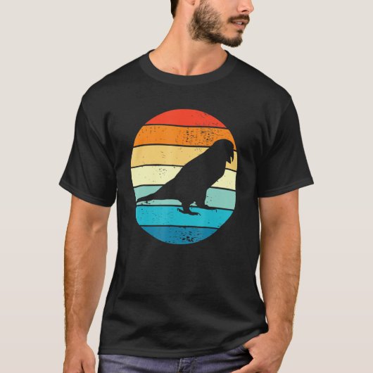 オウムレトロヴィンテージバードアレン実在T Tシャツ (正面)