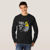オウム付きティエル Tシャツ (正面フル)