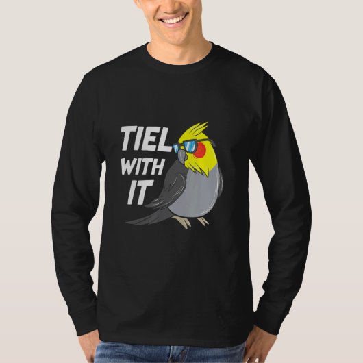 オウム付きティエル Tシャツ (正面)