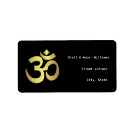 オウム住所 シール