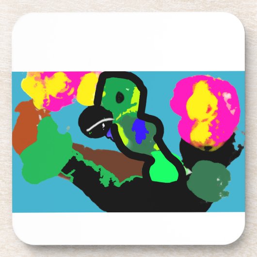 オウム喜び コースター (正面)