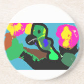 オウム喜び コースター (正面)