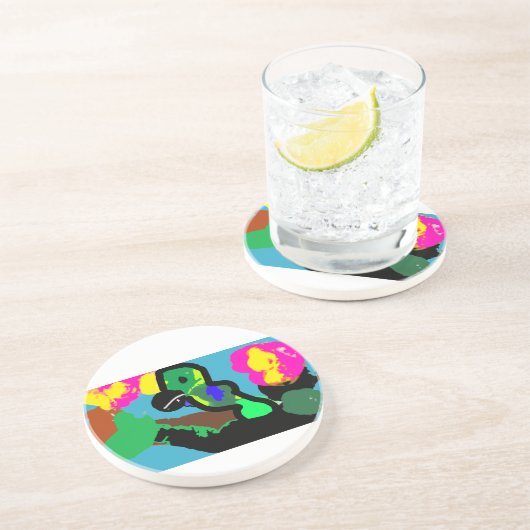 オウム喜び コースター (側面)