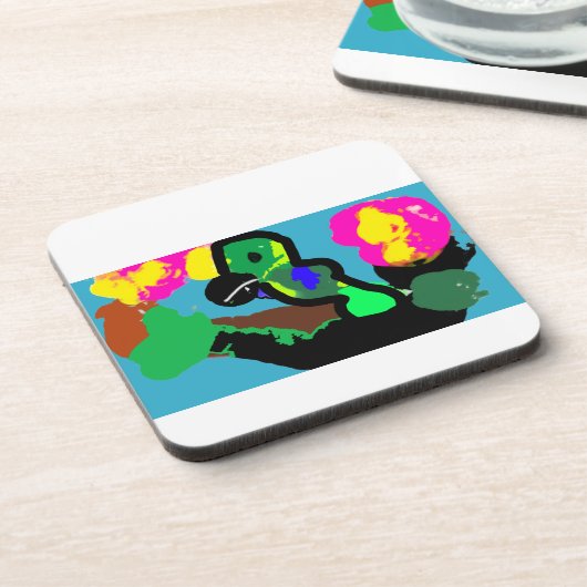 オウム喜び コースター (左側)