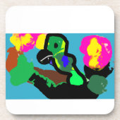 オウム喜び コースター (正面)