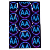 オウム回復ネオンライト ミディアムペーパーバッグ (正面)