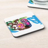 オウム夏 コースター (左側)