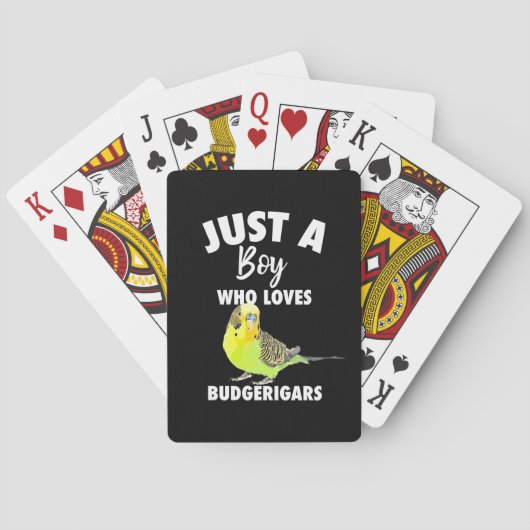 オウム大好きの少年 トランプ (裏面)