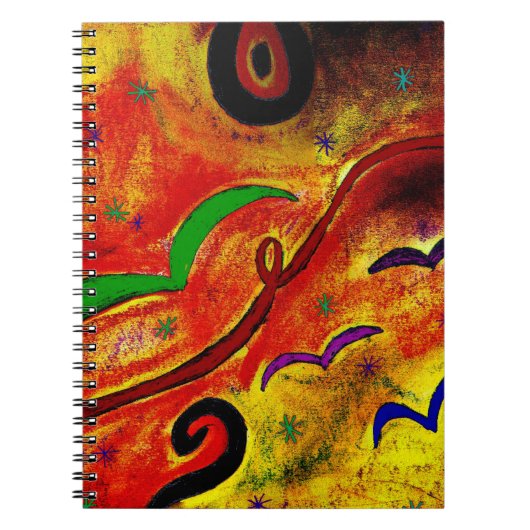 オウム曲線 ノートブック (正面)