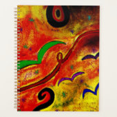 オウム曲線 プランナー手帳 (正面)