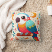 オウム枕 クッション (ブランケット)