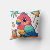 オウム枕 クッション (裏面)