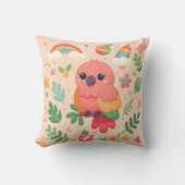 オウム枕 クッション (正面)