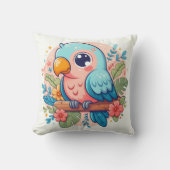 オウム枕 クッション (正面)