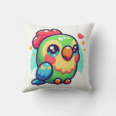 オウム枕 クッション (裏面)