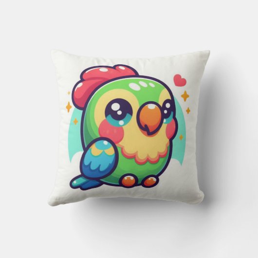 オウム枕 クッション (裏面)