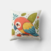 オウム枕 クッション (裏面)