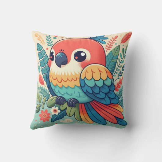 オウム枕 クッション (裏面)