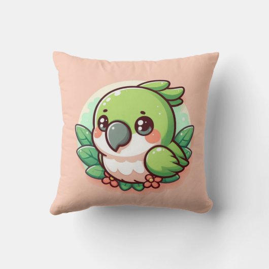 オウム枕 クッション (裏面)