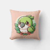 オウム枕 クッション (正面)