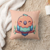 オウム枕 クッション (ブランケット)