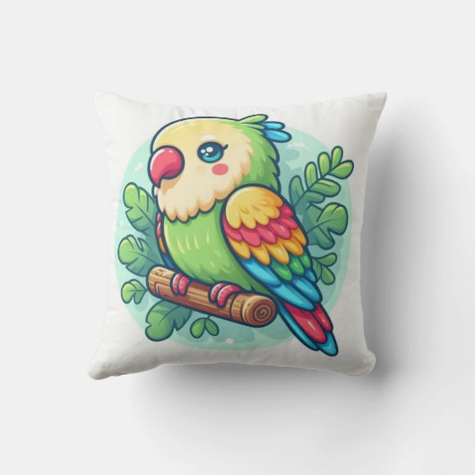 オウム枕 クッション (裏面)