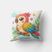 オウム枕 クッション (裏面)