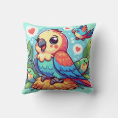 オウム枕 クッション (裏面)