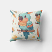 オウム枕 クッション (裏面)