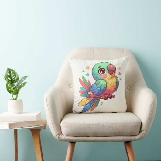 オウム枕 クッション (椅子)
