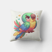 オウム枕 クッション (裏面)