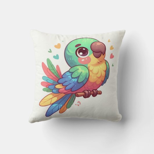 オウム枕 クッション (裏面)