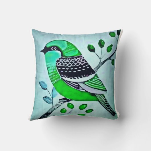 オウム枕 クッション (裏面)