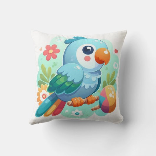 オウム枕 クッション (裏面)