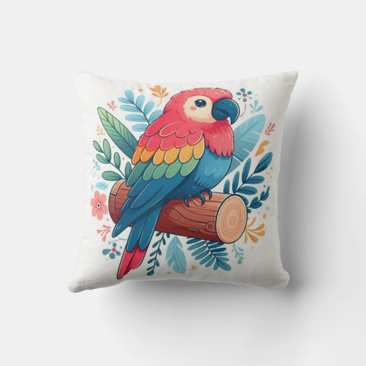 オウム枕 クッション (裏面)