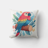 オウム枕 クッション (正面)