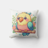 オウム枕 クッション (正面)