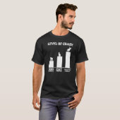 オウム熱狂するオウムのレベル Tシャツ (正面フル)