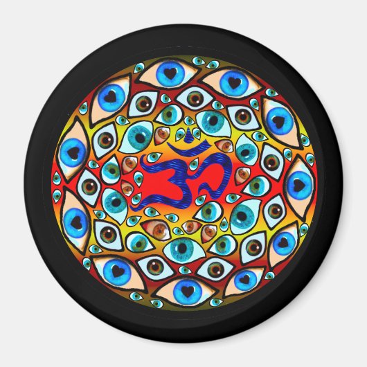 オウム球 マグネット (正面)