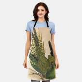 オウム病ジェームス・ソヴェルビー エプロン (着用した状態)